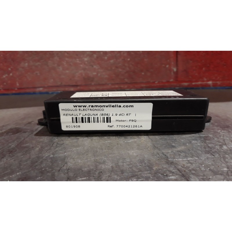 Recambio de modulo electronico para renault laguna (b56) 1.9 dci rt | 03.00 - 12.01 1.9 dci rt | 03.00 - 12.01 referencia OEM IA
