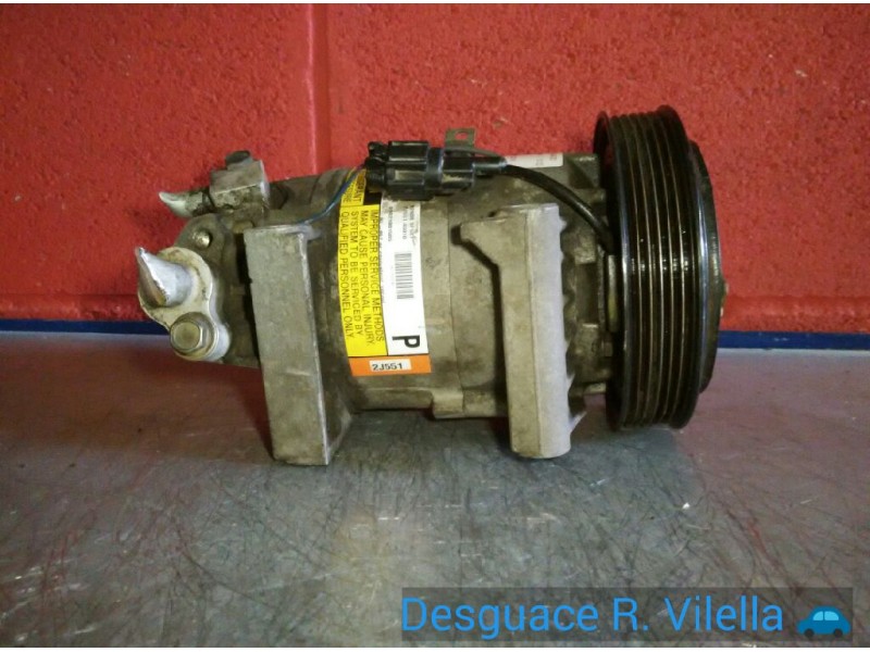 Recambio de compresor aire acondicionado para nissan almera (n16/e) acenta | 10.02 - 12.04 acenta | 10.02 - 12.04 referencia OEM Recambio de compresor aire acondicionado para nissan almera (n16/e) acenta | 10.02 - 12.04 acenta | 10.02 - 12.04 referencia OEM