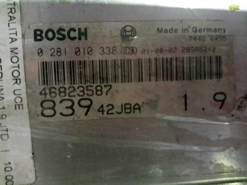 Recambio de centralita motor uce para lancia lybra berlina 1.9 jtd | 10.00 - 12.06 1.9 jtd | 10.00 - 12.06 referencia OEM IAM 02