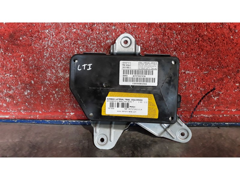 Recambio de airbag lateral tras. izquierdo para bmw serie 5 berlina (e39)  | 0.95 - 0.03  | 0.95 - 0.03 referencia OEM IAM 40707