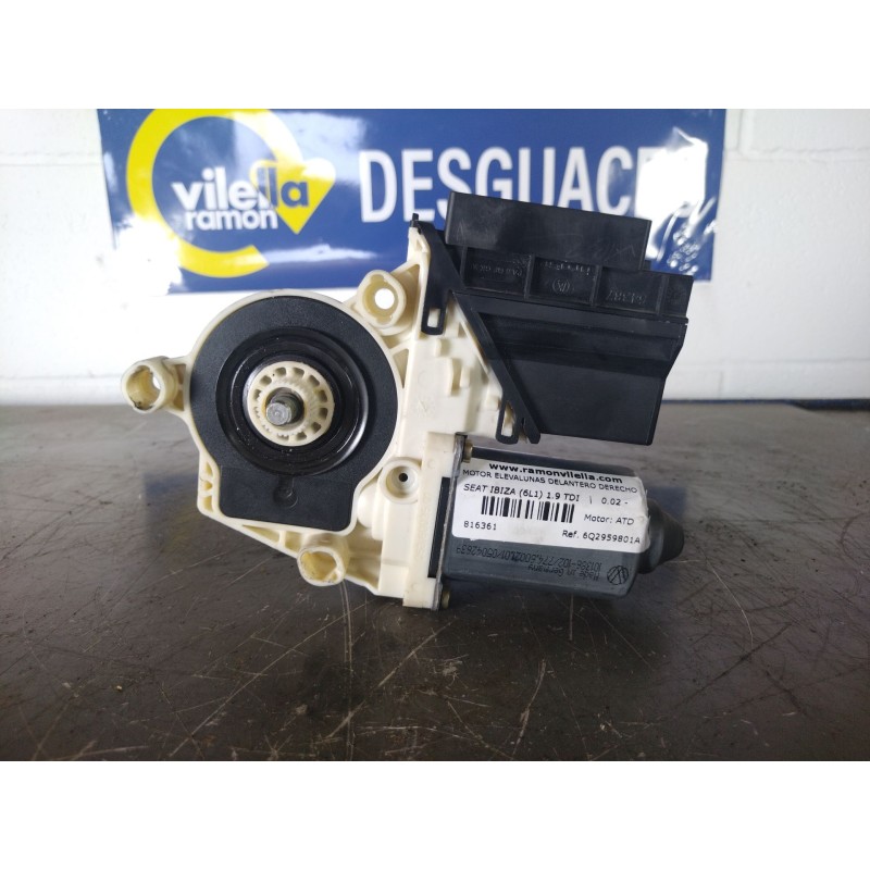 Recambio de motor elevalunas delantero derecho para seat ibiza (6l1) 1.9 tdi | 0.02 - ... 1.9 tdi | 0.02 - ... referencia OEM IA