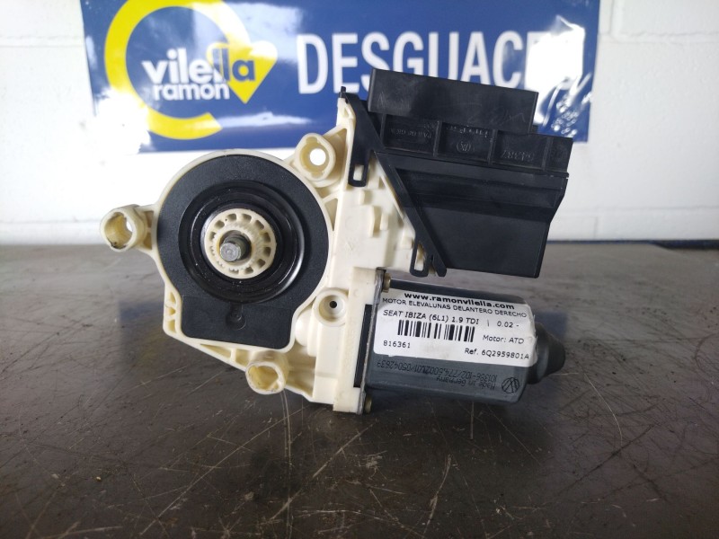 Recambio de motor elevalunas delantero derecho para seat ibiza (6l1) 1.9 tdi | 0.02 - ... 1.9 tdi | 0.02 - ... referencia OEM IA