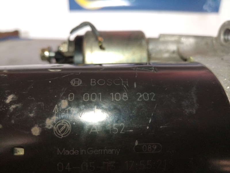 Recambio de motor arranque para citroen xsara picasso 1.6 16v hdi referencia OEM IAM 0001108202  