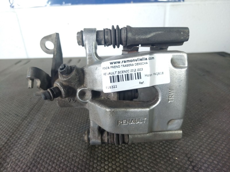Recambio de pinza freno trasera derecha para renault scenic ii referencia OEM IAM   