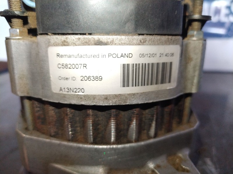 Recambio de alternador para seat 124-d lujo lujo | ... lujo | ... referencia OEM IAM 433457  