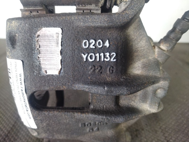 Recambio de pinza freno delantera derecha para peugeot partner referencia OEM IAM 0204Y01132  