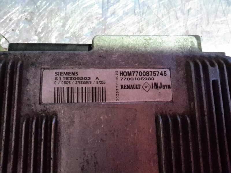 Recambio de centralita motor uce para renault megane i scenic (ja0) 1.6e alize | 09.98 - 12.99 1.6e alize | 09.98 - 12.99 refere