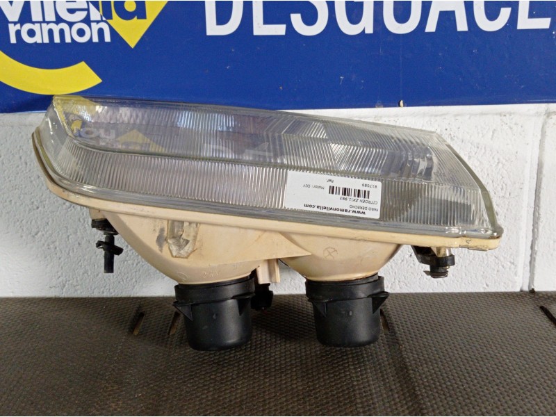 Recambio de faro derecho para citroen zx 1.9 d sensation referencia OEM IAM   