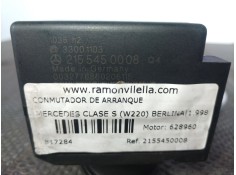 Recambio de conmutador de arranque para mercedes clase s (w220) berlina 4.0 cdi 32v cat referencia OEM IAM 2155450008 33001103  2