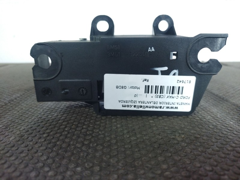 Recambio de maneta interior delantera izquierda para ford c-max (cb3)  | ...  | ... referencia OEM IAM    Recambio de maneta interior delantera izquierda para ford c-max (cb3)  | ...  | ... referencia OEM IAM