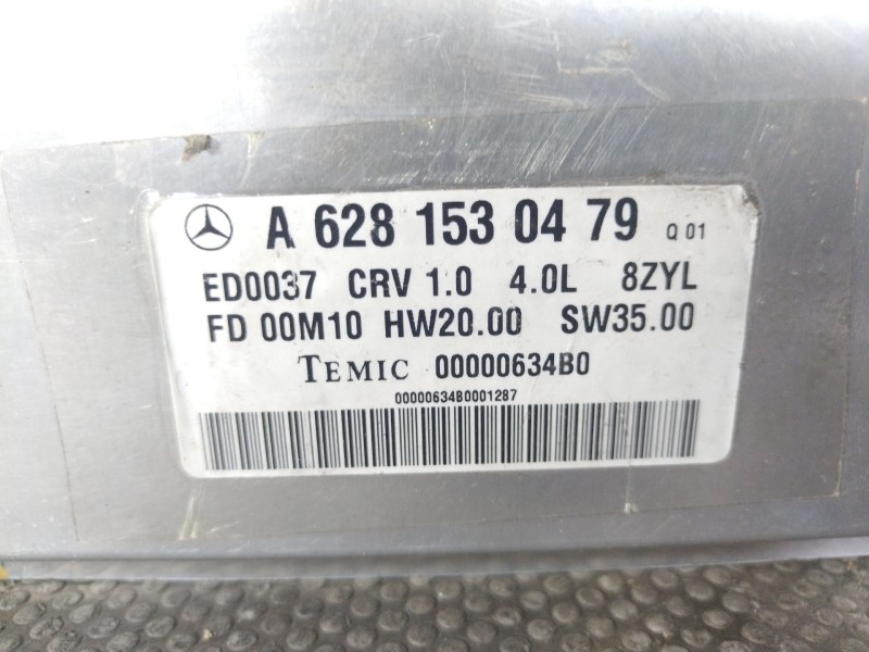 Recambio de centralita motor uce para mercedes clase s (w220) berlina 4.0 cdi 32v cat referencia OEM IAM A6281530479 00000634B0 