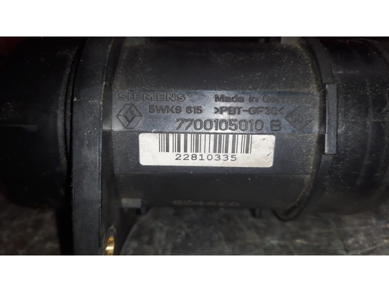 Recambio de caudalimetro para renault laguna (b56) 1.9 dci (b56w) referencia OEM IAM 5WK9615 7700105010B  Recambio de caudalimetro para renault laguna (b56) 1.9 dci (b56w) referencia OEM IAM 5WK9615 7700105010B
