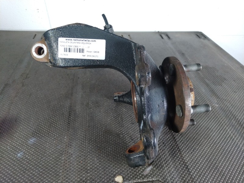 Recambio de mangueta delantera izquierda para ford c-max (cb3)  | ...  | ... referencia OEM IAM 3M513K171   Recambio de mangueta delantera izquierda para ford c-max (cb3)  | ...  | ... referencia OEM IAM 3M513K171