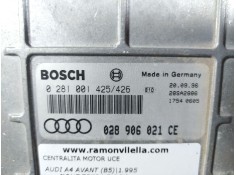 Recambio de centralita motor uce para audi a4 avant (b5) 1.9 tdi referencia OEM IAM 0281001425   2