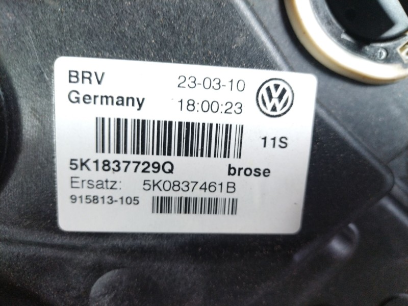 Recambio de elevalunas delantero izquierdo para volkswagen golf vi (5k1)  | 0.08 - ...  | 0.08 - ... referencia OEM IAM 5K183772