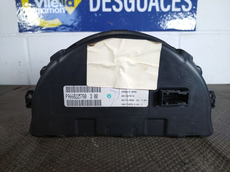 Recambio de cuadro instrumentos para citroen c3 1.4 16v referencia OEM IAM P9660225780D 281149726 