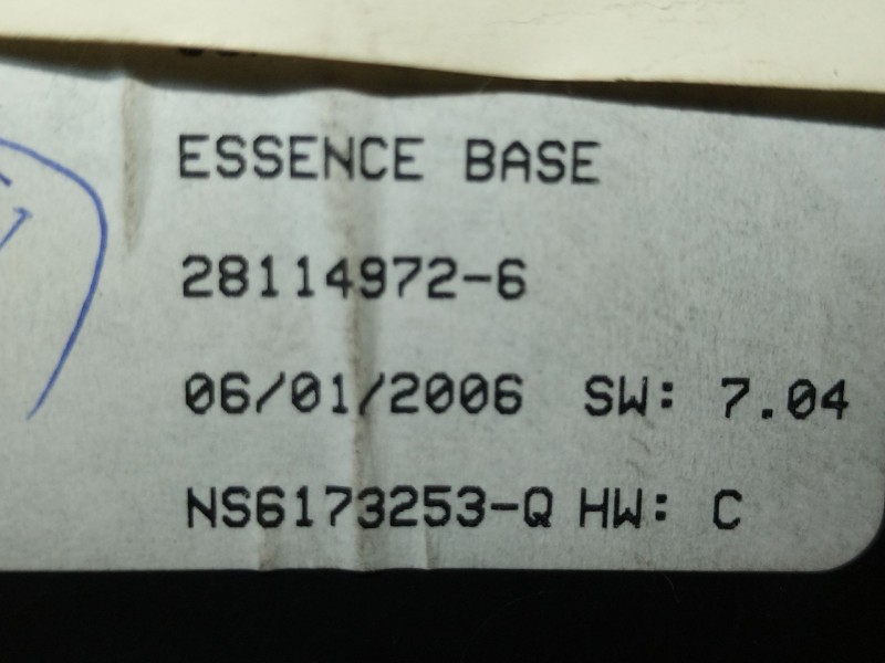 Recambio de cuadro instrumentos para citroen c3 1.4 16v referencia OEM IAM P9660225780D 281149726 