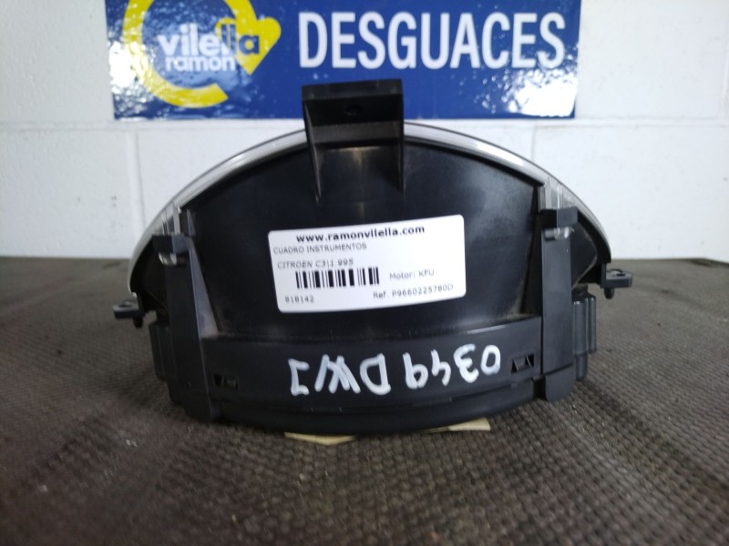 Recambio de cuadro instrumentos para citroen c3 1.4 16v referencia OEM IAM P9660225780D 281149726 