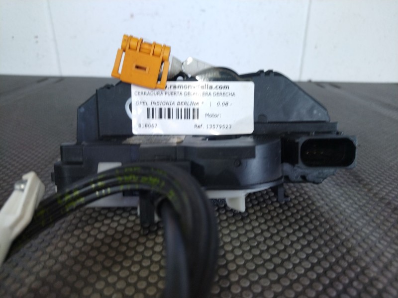 Recambio de cerradura puerta delantera derecha para opel insignia berlina  | 0.08 - ...  | 0.08 - ... referencia OEM IAM 1357952