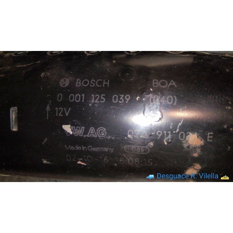 Recambio de motor arranque para seat toledo (1m2) v5 | 0.99 - ... v5 | 0.99 - ... referencia OEM IAM 00014125039  
