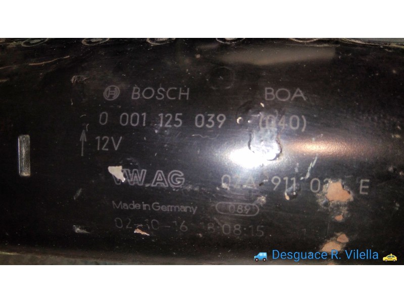 Recambio de motor arranque para seat toledo (1m2) v5 | 0.99 - ... v5 | 0.99 - ... referencia OEM IAM 00014125039  