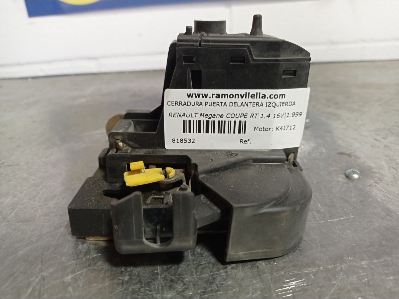 Recambio de cerradura puerta delantera izquierda para renault megane coupe rt 1.4 16v referencia OEM IAM   