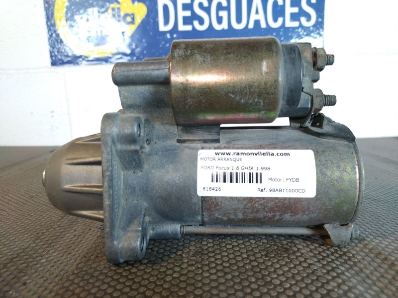 Recambio de motor arranque para ford focus 1.6 ghia referencia OEM IAM 98AB11000CD  