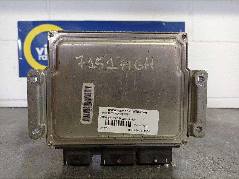 Recambio de centralita motor uce para citroen c5 berlina business referencia OEM IAM 9667214980   Recambio de centralita motor uce para citroen c5 berlina business referencia OEM IAM 9667214980