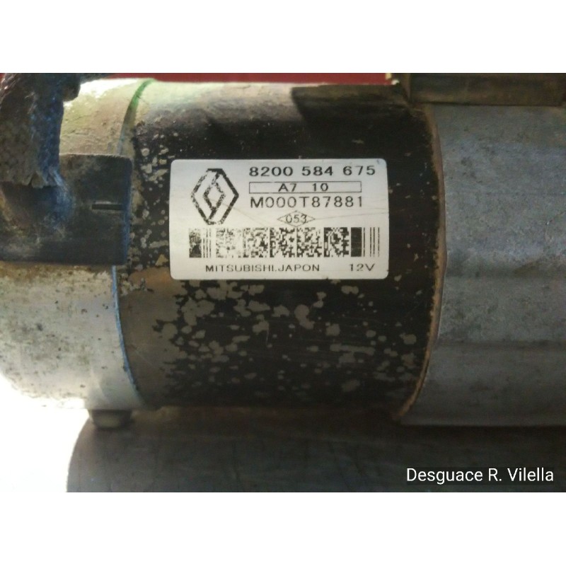 Recambio de motor arranque para renault kangoo (f/kc0) alize | 03.03 - ... alize | 03.03 - ... referencia OEM IAM 8200584675 M00