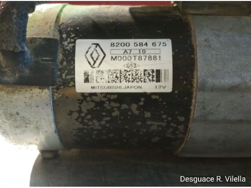 Recambio de motor arranque para renault kangoo (f/kc0) alize | 03.03 - ... alize | 03.03 - ... referencia OEM IAM 8200584675 M00