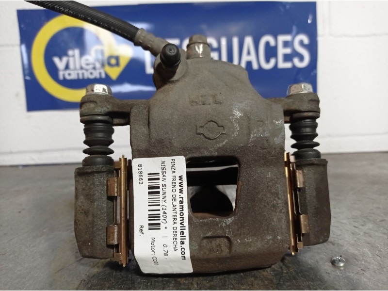 Recambio de pinza freno delantera derecha para nissan sunny (140y)  | 0.78 - ...  | 0.78 - ... referencia OEM IAM    Recambio de pinza freno delantera derecha para nissan sunny (140y)  | 0.78 - ...  | 0.78 - ... referencia OEM IAM