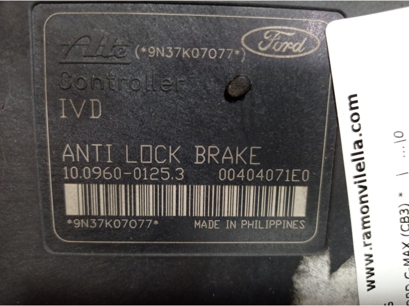 Recambio de abs para ford c-max (cb3)  | ...  | ... referencia OEM IAM 10096001253 3M512C405HC 