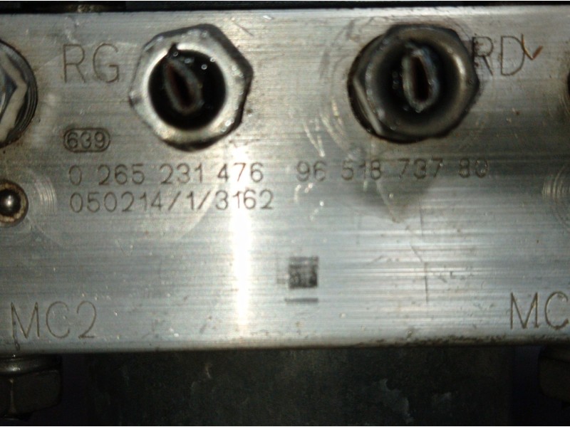 Recambio de abs para peugeot 307 break / sw (s1)  | ...  | ... referencia OEM IAM 9651873780  