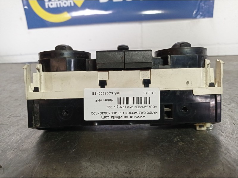 Recambio de mando calefaccion aire acondicionado para volkswagen polo (9n1) 1.4 tdi referencia OEM IAM 6Q0820045E 901511880005  Recambio de mando calefaccion aire acondicionado para volkswagen polo (9n1) 1.4 tdi referencia OEM IAM 6Q0820045E 901511880005