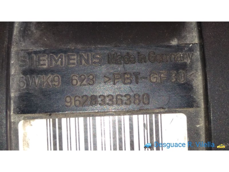 Recambio de caudalimetro para peugeot boxer caja cerrada (rs2850)(290/330)(02) 290 c  td | 02.02 - 12.06 referencia OEM IAM 5WK9