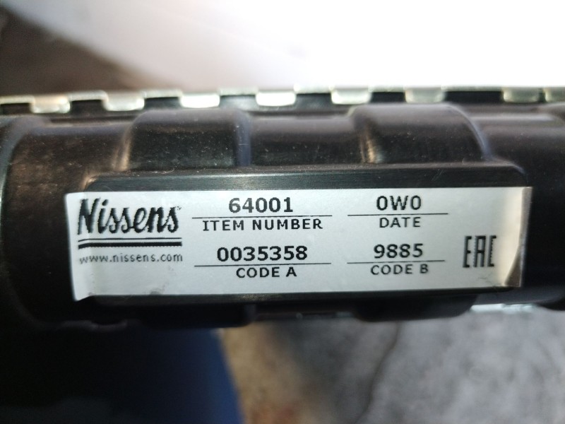 Recambio de radiador agua para seat ronda ronda 1.2 l referencia OEM IAM 64001   Recambio de radiador agua para seat ronda ronda 1.2 l referencia OEM IAM 64001