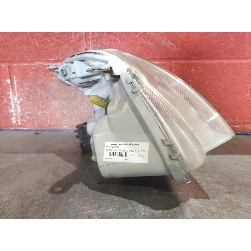Recambio de faro izquierdo para toyota corolla verso (e12)  | 0.02 - 0.04  | 0.02 - 0.04 referencia OEM IAM   