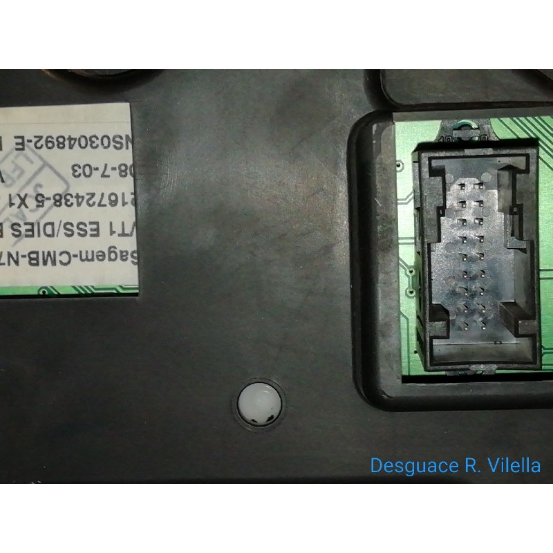 Recambio de cuadro instrumentos para citroen xsara berlina 2.0 hdi 66kw premier | 07.99 - 12.05 2.0 hdi 66kw premier | 07.99 - 1