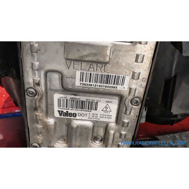 Recambio de faro derecho para citroen c5 berlina 2.2 hdi exclusive automático | 06.03 - 12.04 2.2 hdi exclusive automático | 06.