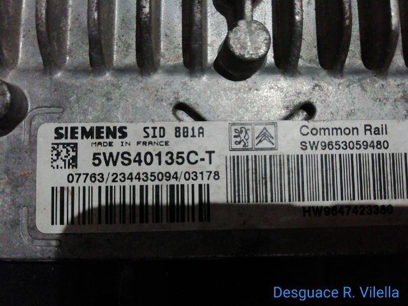 Recambio de centralita motor uce para citroen xsara berlina 2.0 hdi 66kw premier | 07.99 - 12.05 2.0 hdi 66kw premier | 07.99 - 