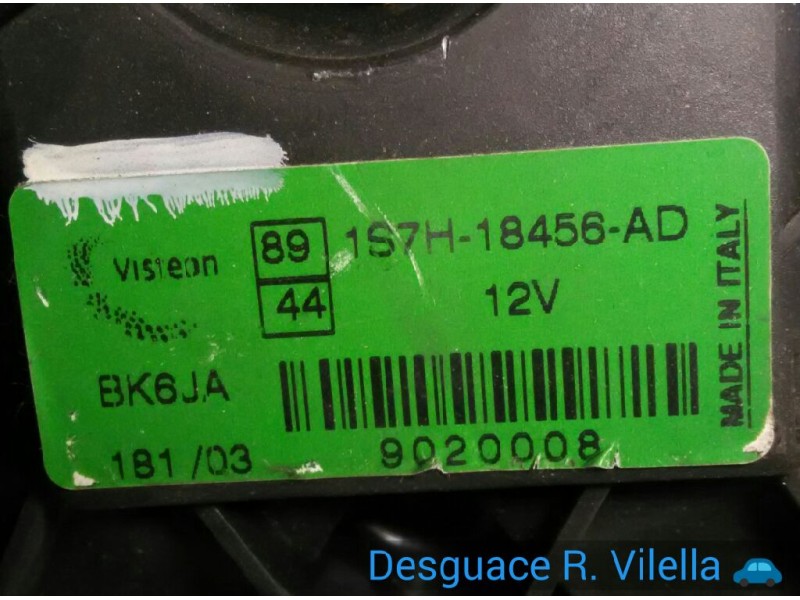 Recambio de motor calefaccion para ford focus berlina (cak) 1.8 tddi turbodiesel cat | 0.98 - ... 1.8 tddi turbodiesel cat | 0.9