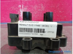 Recambio de bobina encendido para renault clio ii fase i (b/cbo) 1.2 | 0.98 - ... 1.2 | 0.98 - ... referencia OEM IAM 15038  