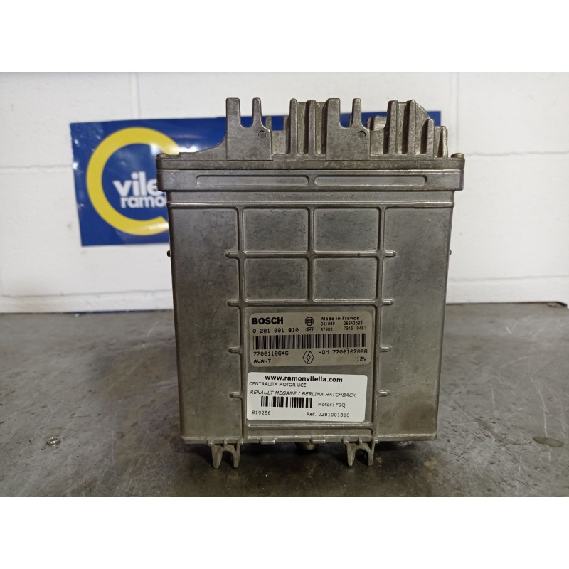 Recambio de centralita motor uce para renault megane i berlina hatchback (ba0) 1.9 dti alize | 06.97 - 12.99 1.9 dti alize | 06.