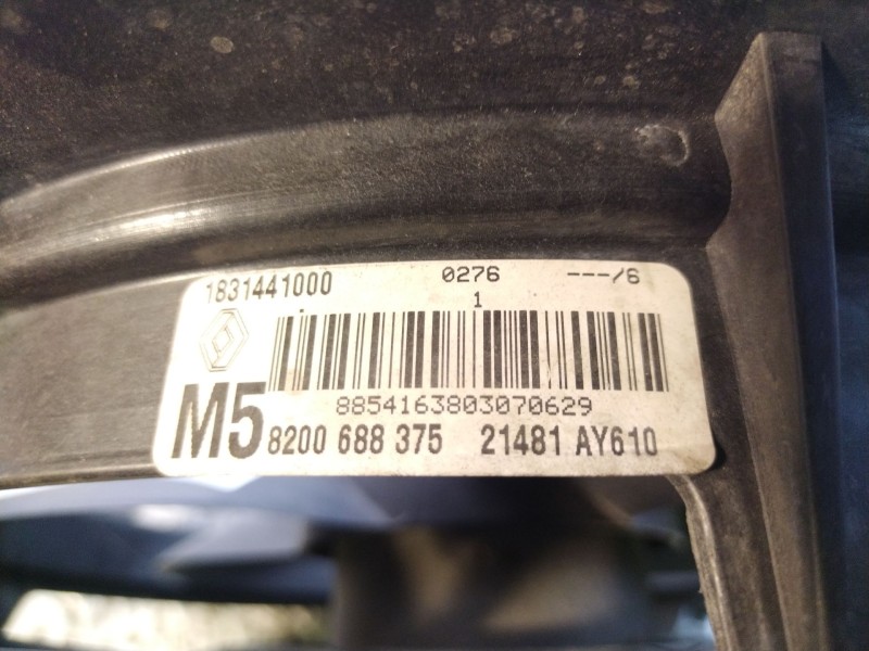 Recambio de electroventilador para renault clio iii  | 0.05 - ...  | 0.05 - ... referencia OEM IAM 8200688375 21481AY610 
