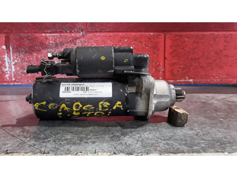 Recambio de motor arranque para seat cordoba berlina (6k2) 1.9 tdi | 0.99 - ... 1.9 tdi | 0.99 - ... referencia OEM IAM 00011250