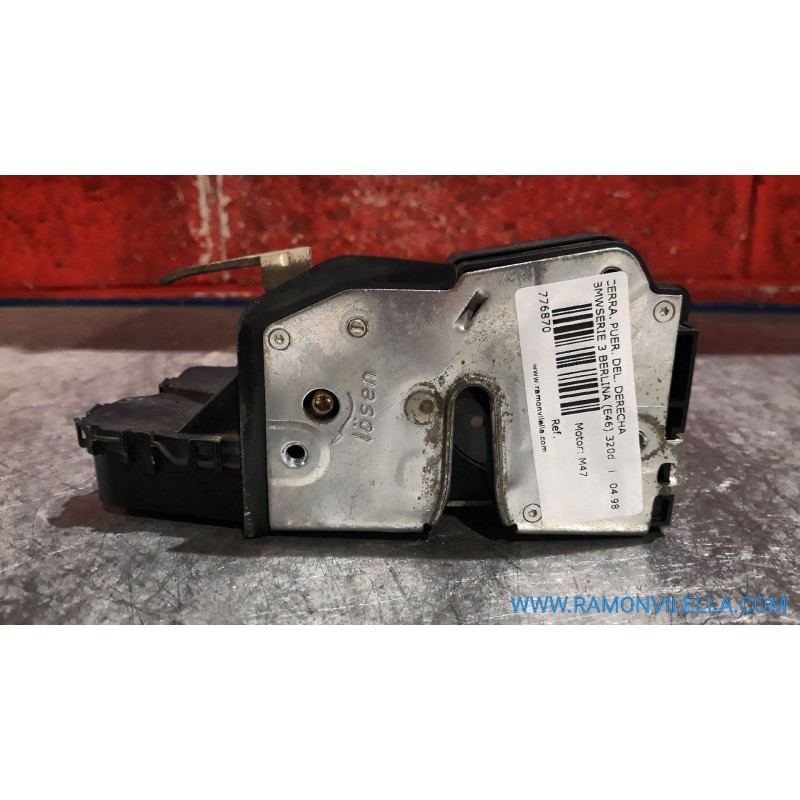 Recambio de cerra. puer. delantero derecha para bmw serie 3 berlina (e46) 320d | 04.98 - 12.01 320d | 04.98 - 12.01 referencia O