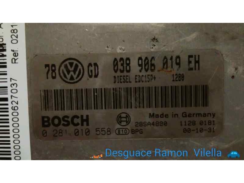 Recambio de centralita motor uce para volkswagen passat berlina (3b3) comfortline | 10.00 - 12.04 comfortline | 10.00 - 12.04 re