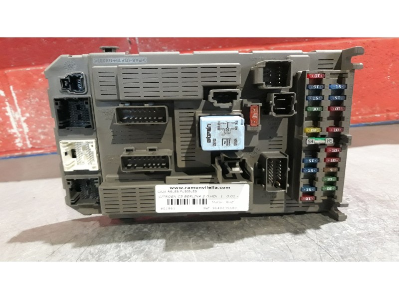 Recambio de caja reles fusibles para citroen c5 berlina 2.0 hdi | 0.01 - 0.04 2.0 hdi | 0.01 - 0.04 referencia OEM IAM 964823568