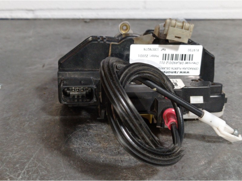 Recambio de cerradura puerta delantera izquierda para chevrolet orlando ltz referencia OEM IAM 13578276   Recambio de cerradura puerta delantera izquierda para chevrolet orlando ltz referencia OEM IAM 13578276