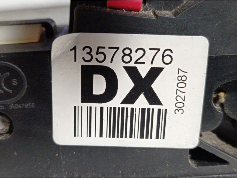 Recambio de cerradura puerta delantera izquierda para chevrolet orlando ltz referencia OEM IAM 13578276   Recambio de cerradura puerta delantera izquierda para chevrolet orlando ltz referencia OEM IAM 13578276
